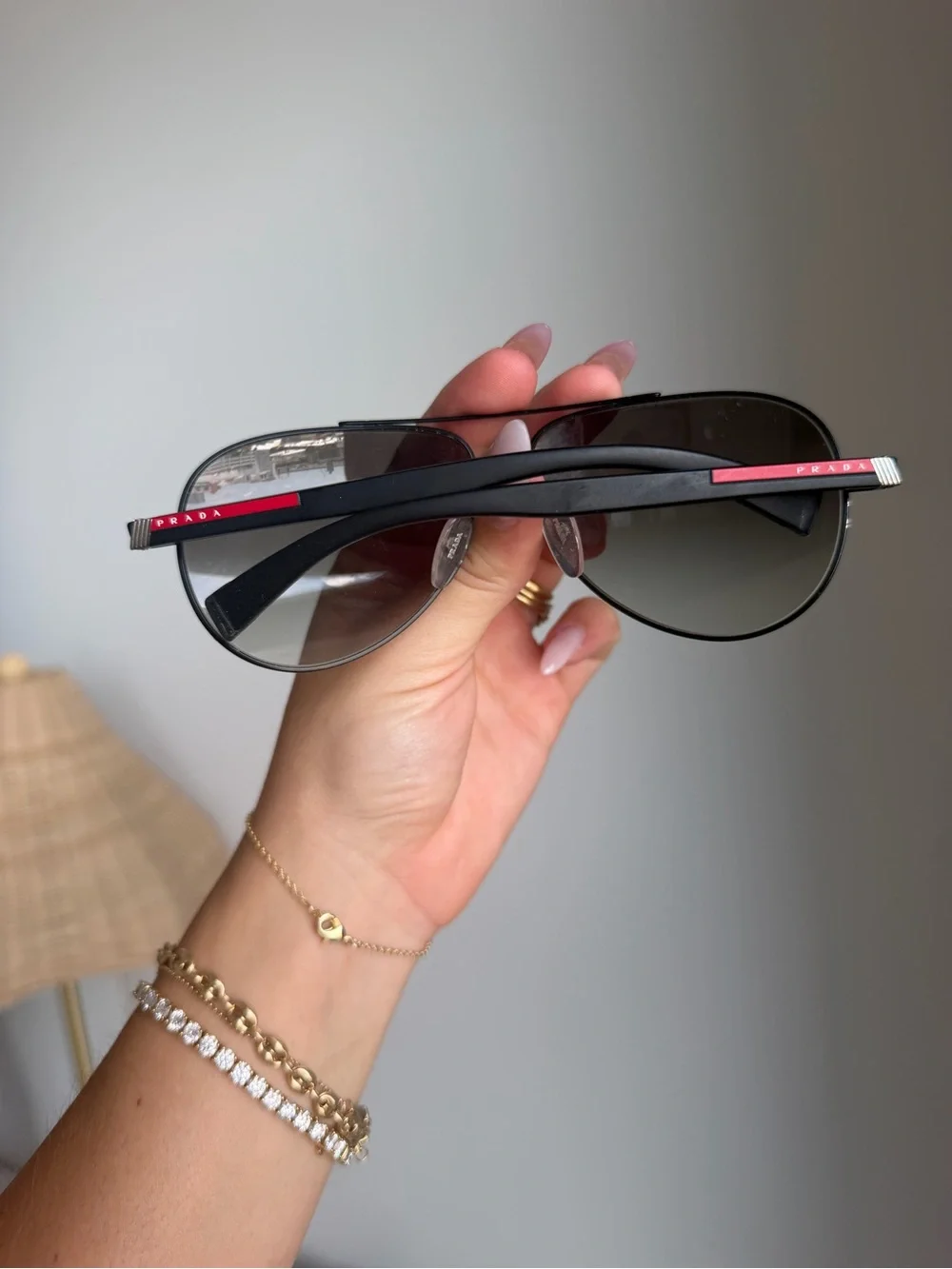 Prada Linea Rossa SPS 58U Mens Sunglasses